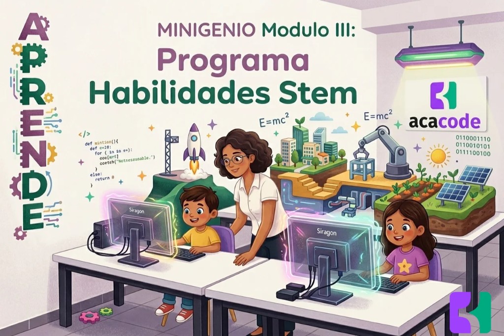 MiniGenio Módulo III: Programa Habilidades STEM - acacode
